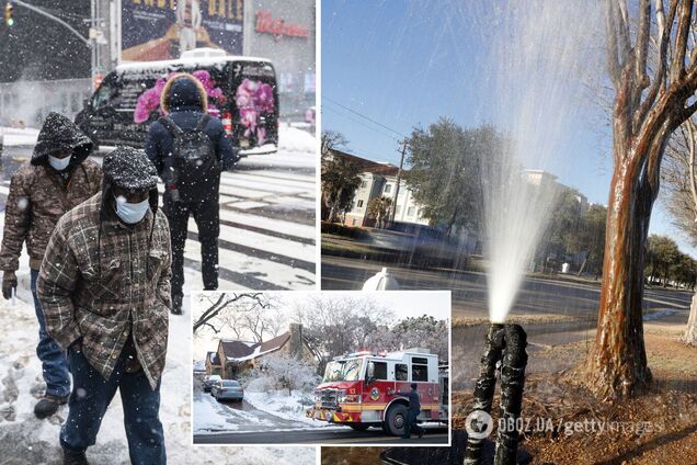 Техас объявлен зоной стихийного бедствия: морозы в штате привели к жертвам, перебоям с электрикой и водой