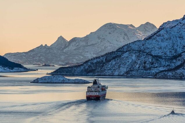 Фото заснеженной Арктики
