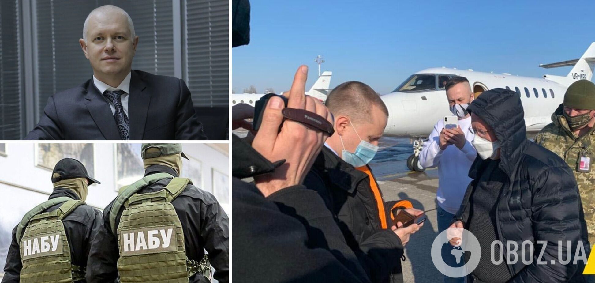 Хотів утекти з України: у 'Борисполі' посадили літак із топфігурантом справи ПриватБанку. Фото