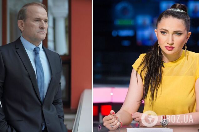 Віктор Медведчук і Олеся Бацман