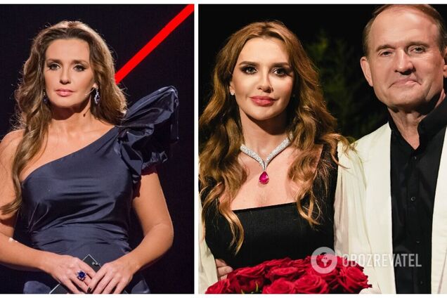 Оксана Марченко и Виктор Медведчук