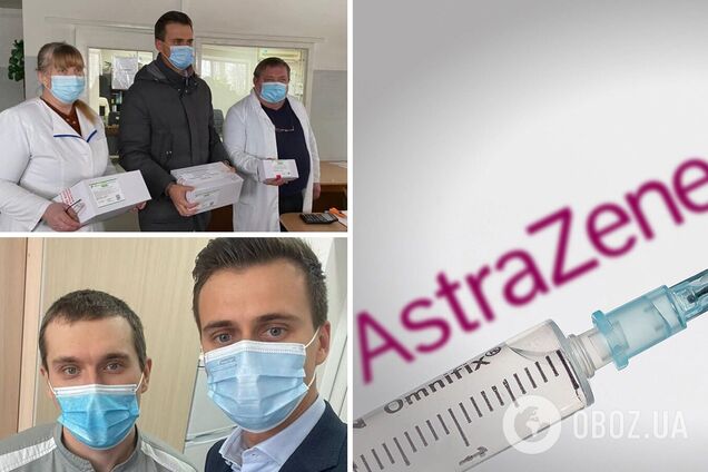 В Черкасской области первый врач получил прививку от коронавируса