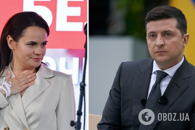 Тихановская дала оценку президенту Зеленскому