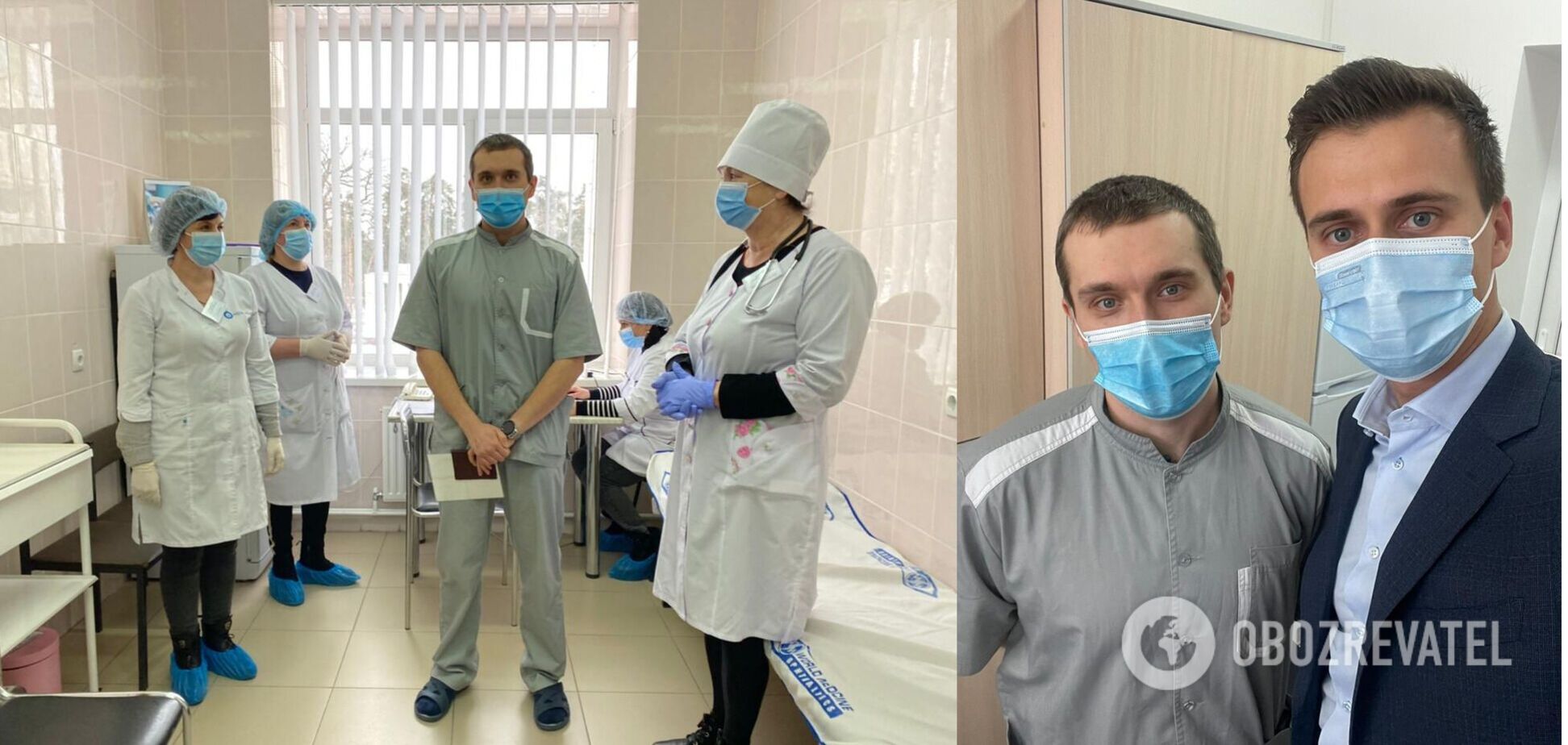 Перший вакцинований проти коронавірусу українець розповів про самопочуття