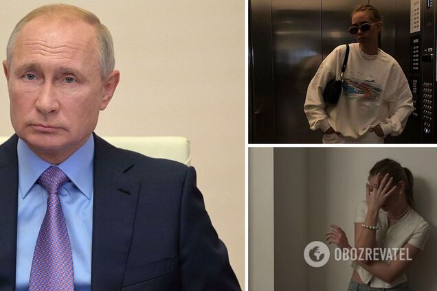 'Позашлюбна дочка' Путіна в першому інтерв'ю розповіла про схожість з президентом РФ. Нові фото