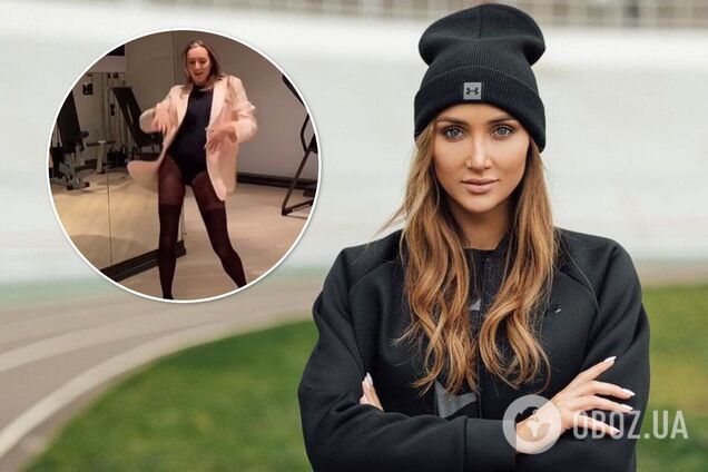 Ризатдинова в сексуальном боди зажгла под песню Каменских. Видео