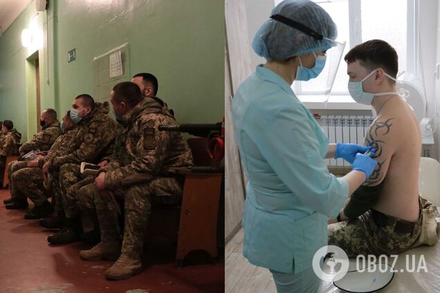 На Луганщині почали вакцинацію військових від коронавірусу