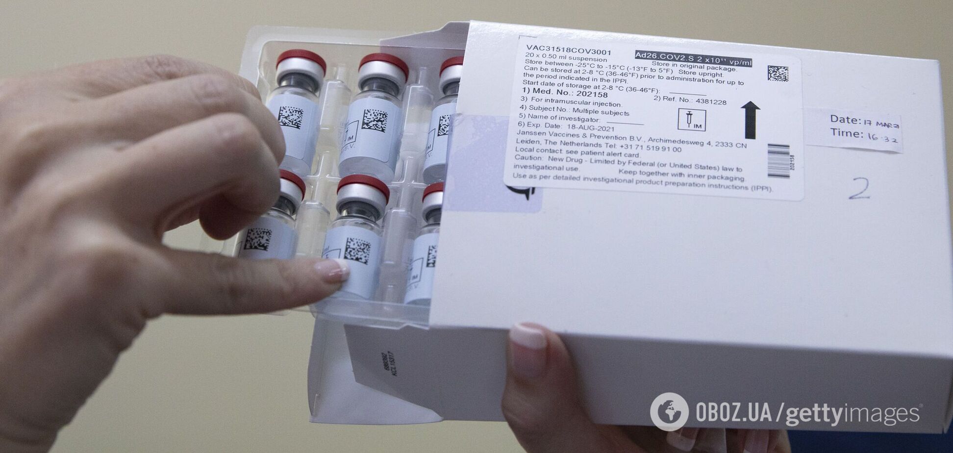 В США одобрили вакцину против COVID-19 компании Johnson & Johnson