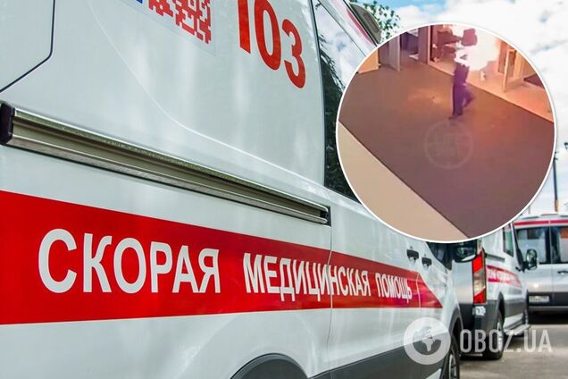 В России мужчина устроил самосожжение под 'Останкино'. Видео 18+