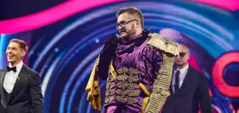 Александр Пономарев в образе Льва на шоу "Маска"