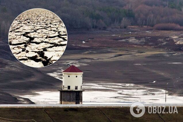 Загорское водохранилище в Крыму