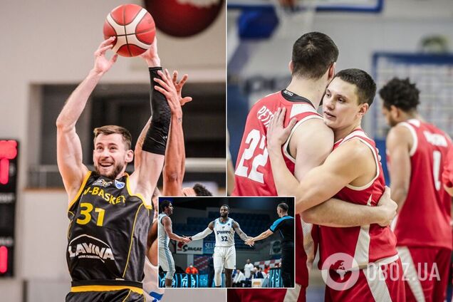 'Прометей', 'Киев-Баскет' и 'Днепр'