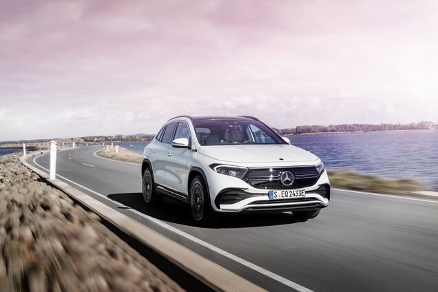 Электрический Mercedes-Benz EQA спешит в Украину