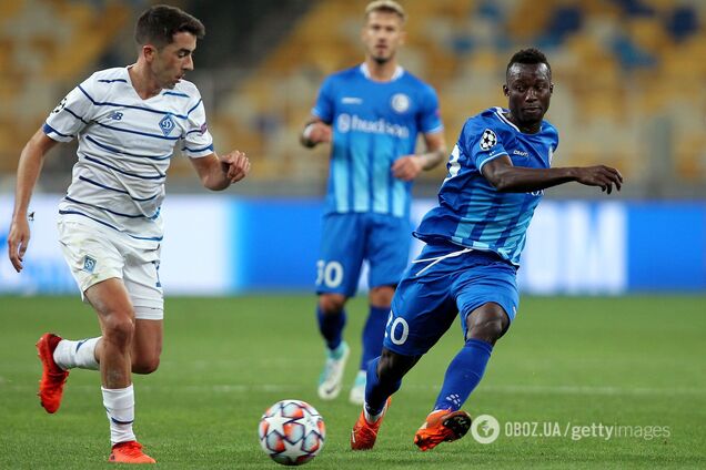 Карлос де Пена в матчі проти 'Гента'