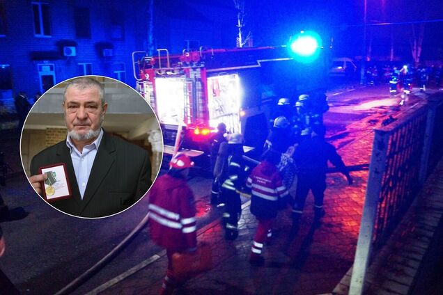 На пожаре в Запорожье погиб ветеран МВД: его по ошибке не указали в списке. Фото