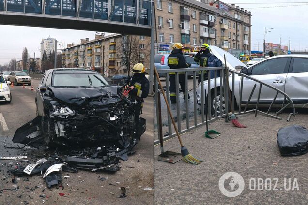ДТП в Днепре на Слобожанском проспекте