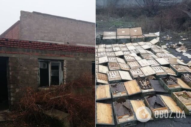 Схрон боєприпасів