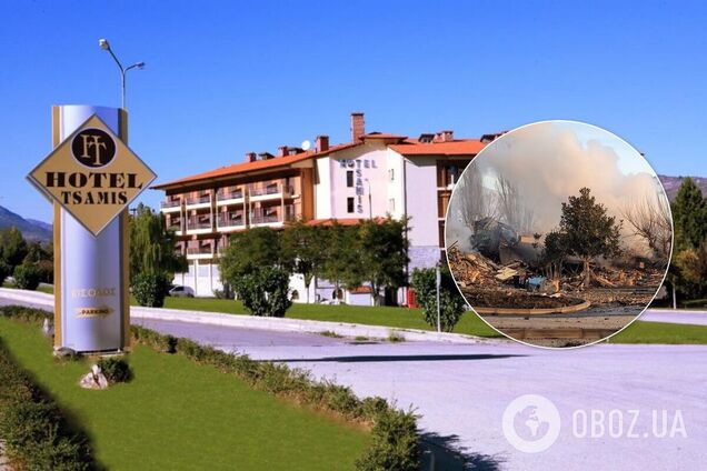 У Греції вибух знищив один зі знакових готелів країни. Відео