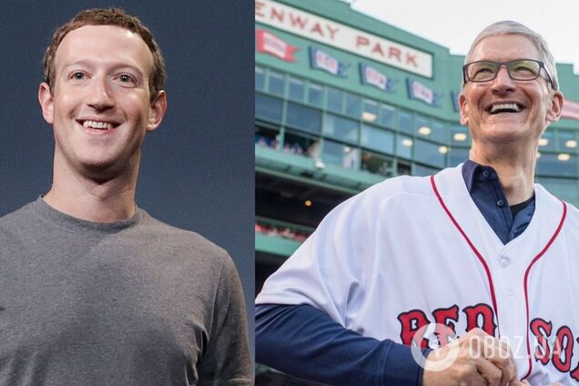 Марк Цукерберг, Тим Кук