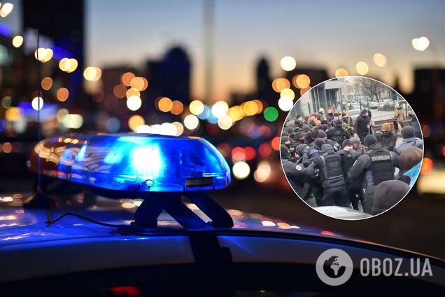 Участники акции требовали закрытия телеканала