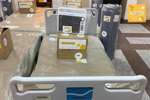 Фонд Ріната Ахметова і ДТЕК надали допомогу київській лікарні