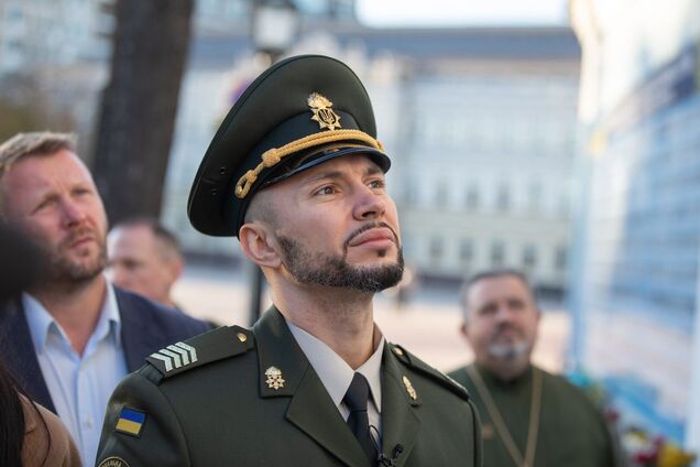 Воин НГУ Виталий Маркив