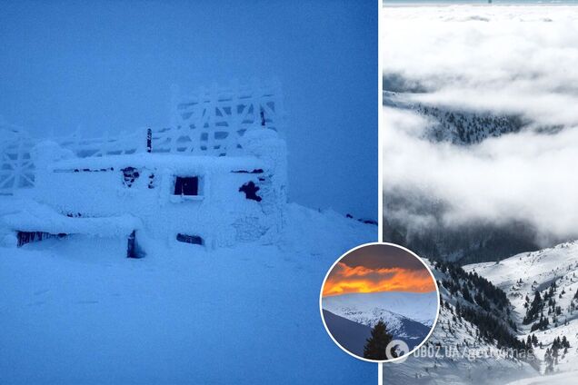 Карпаты замело снегом: сохраняется опасность лавин. Фото