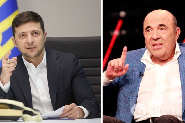 Владимир Зеленский и Вадим Рабинович