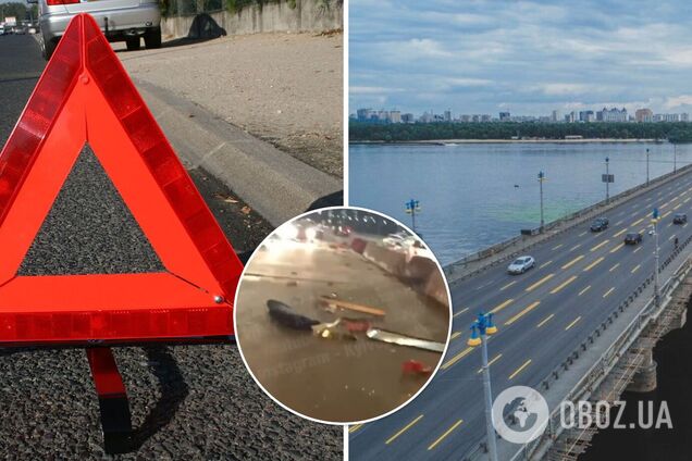 'ВАЗ' протаранил отбойник