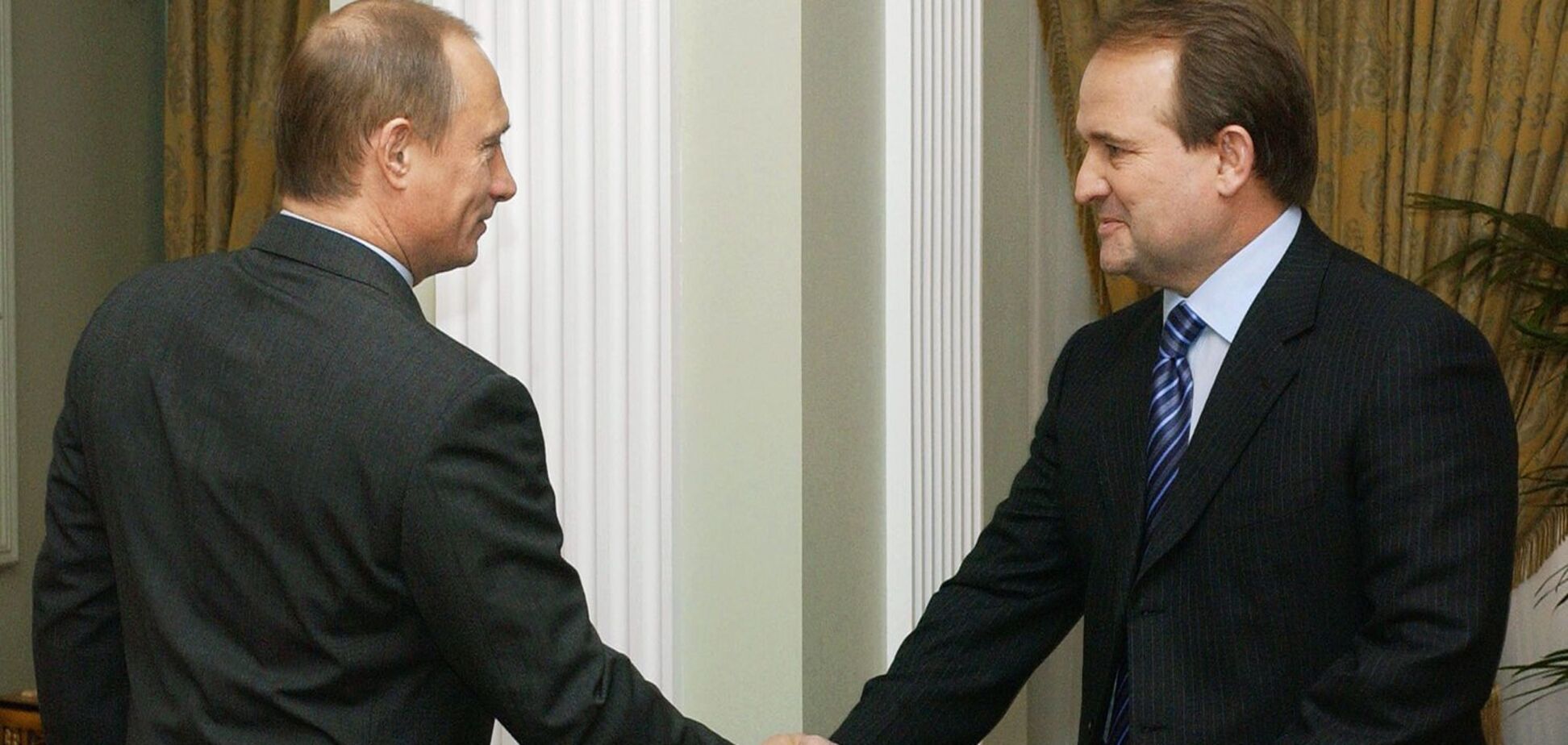 Владимир Путин и Виктор Медведчук