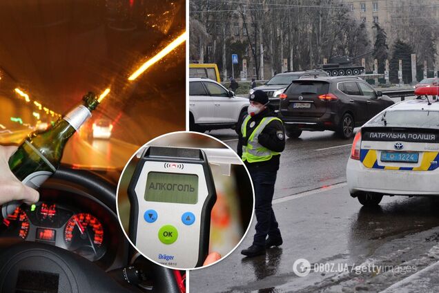 Штраф за п’яне водіння 2021