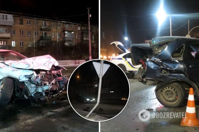 На Київщині п'яний неповнолітній влаштував ДТП: загинув чоловік. Фото і відео