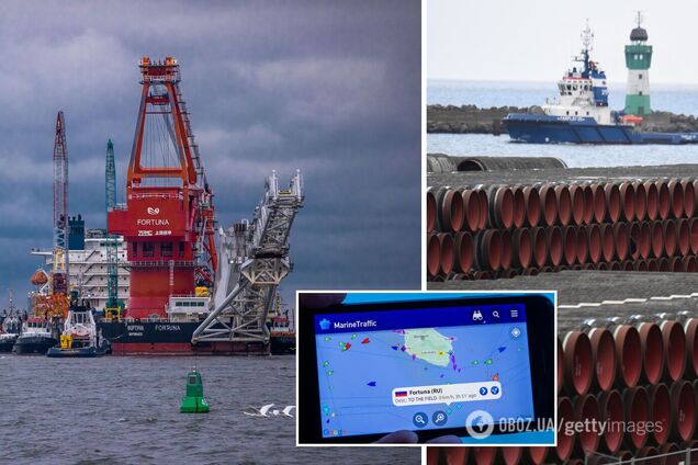 Трубоукладач 'Північного потоку-2' попрямував до Німеччини