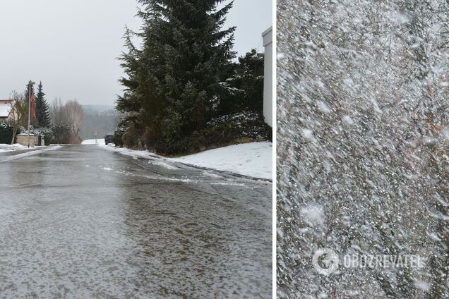 Ожеледь на дорогах