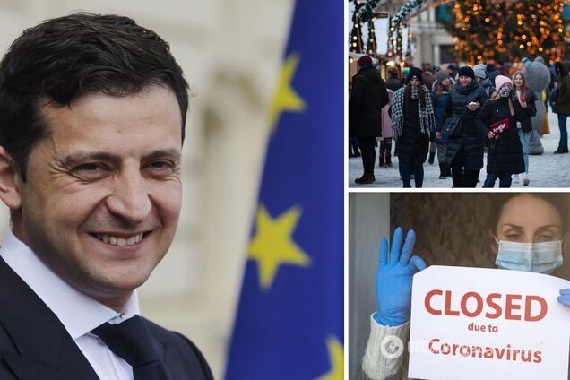 Зеленский сравнил ситуацию с коронавирусом в Украине и Европе