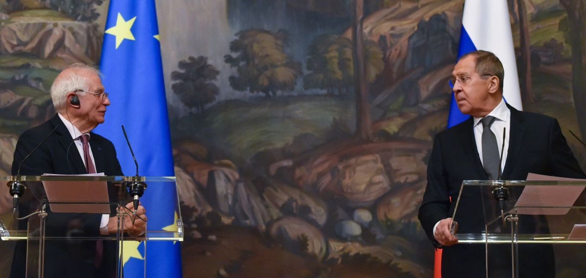 Жозеп Боррель і Сергій Лавров