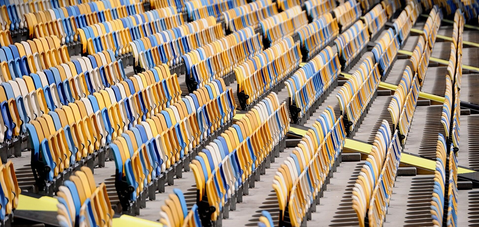 Порожні трибуни НСК 'Олімпійський'