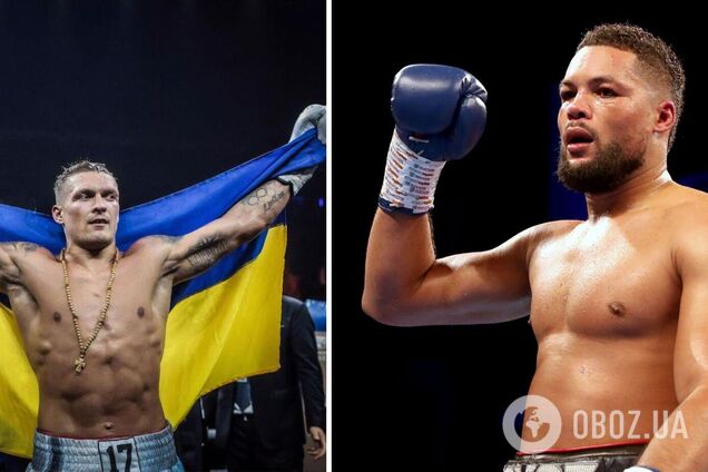 Олександр Усик і Джо Джойс