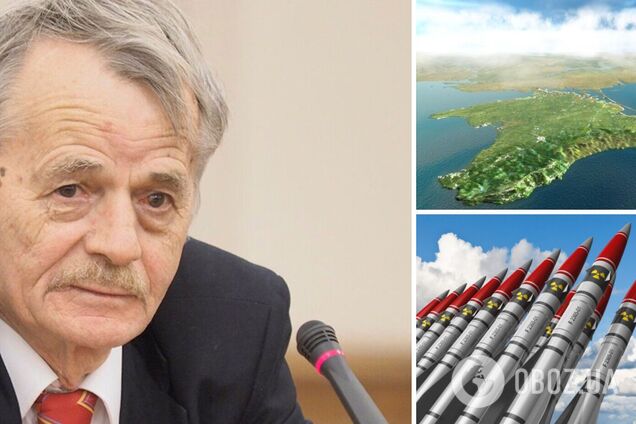 Лидер крымских татар Мустафа Джемилев