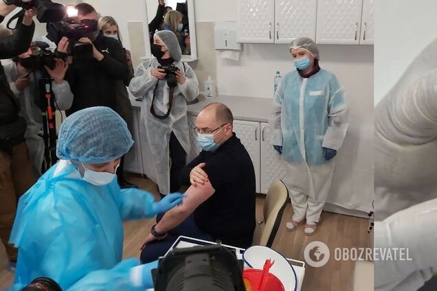 Опубликовано видео вакцинации Степанова препаратом CoviShield