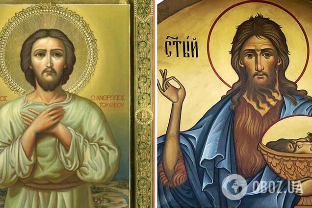 Преподобный Алексий, человек Божий / Обретение главы Иоанна Предтечи