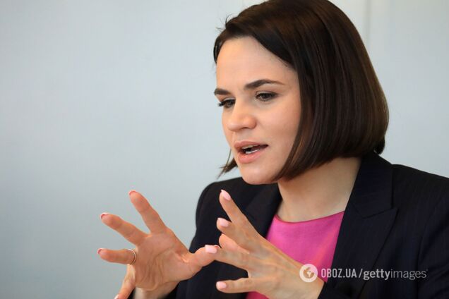 Белорусская оппозиционерка Светлана Тихановская