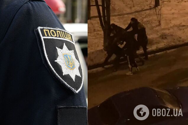 В Харькове подростки устроили драку