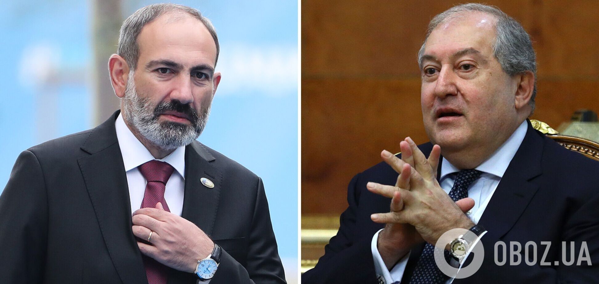 Никол Пашинян и Армен Саркисян