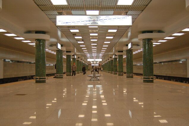 Станцию метро 'Голосеевская' в Киеве могли назвать по-другому. Фото