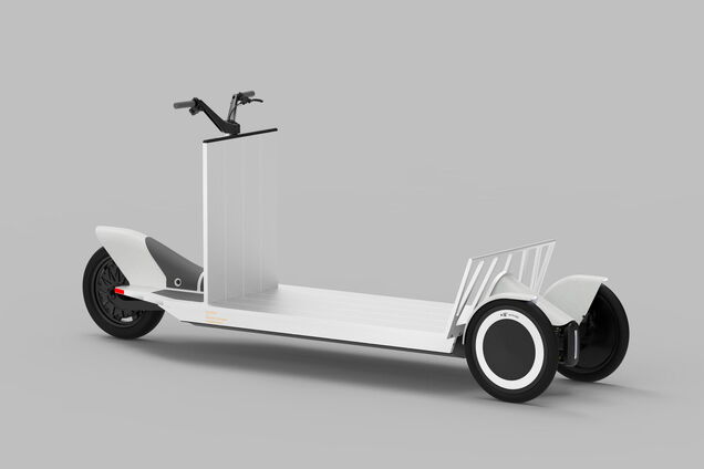 Polestar показал электроскутер для бизнеса