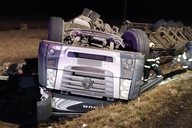 ДТП в Словакии с украинцем на фуре