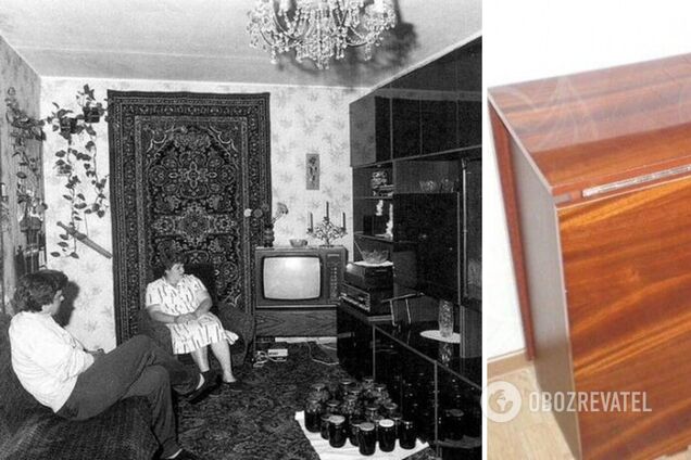 Радянськими меблями багато хто продовжує користуватися і в наш час