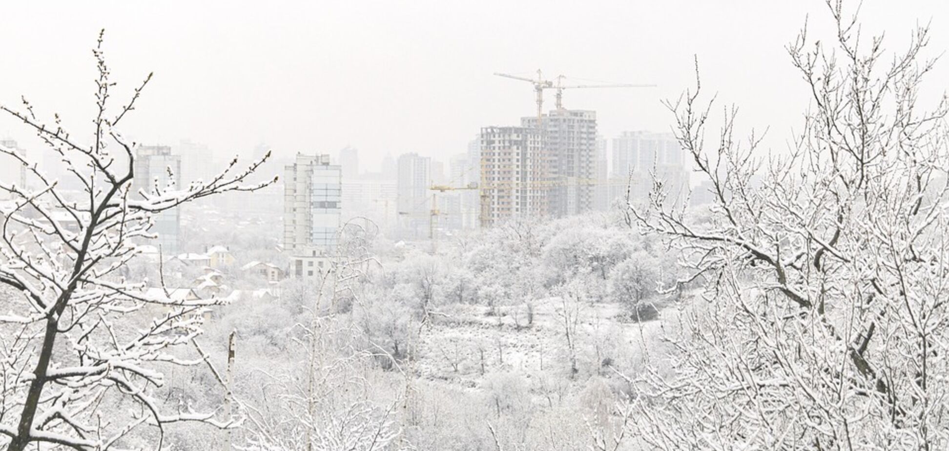 Київ накриють снігопади та сильний вітер