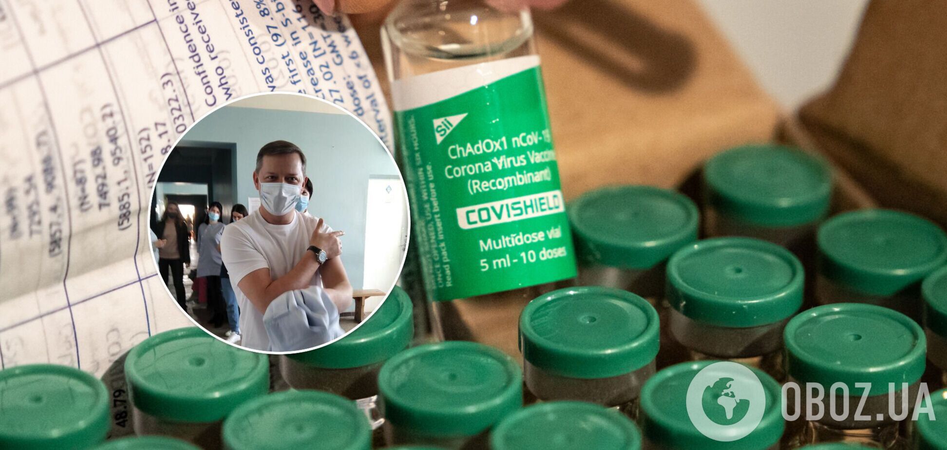 Олег Ляшко сделал прививку препаратом CoviShield, который ранее называл 'хламом'. Видео